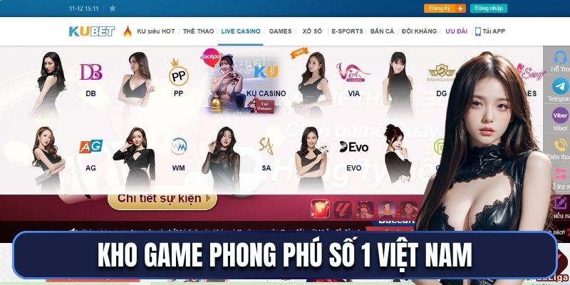 Kho game phong phú số 1 Việt Nam